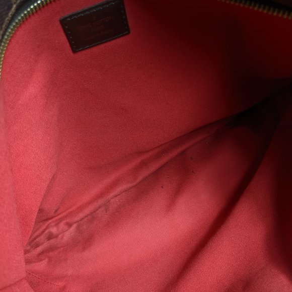 Auth LOUIS VUITTON Bloomsbury GM Damier Ebene Shoulder Crossbody Bag Brown - Picture 8 of 9